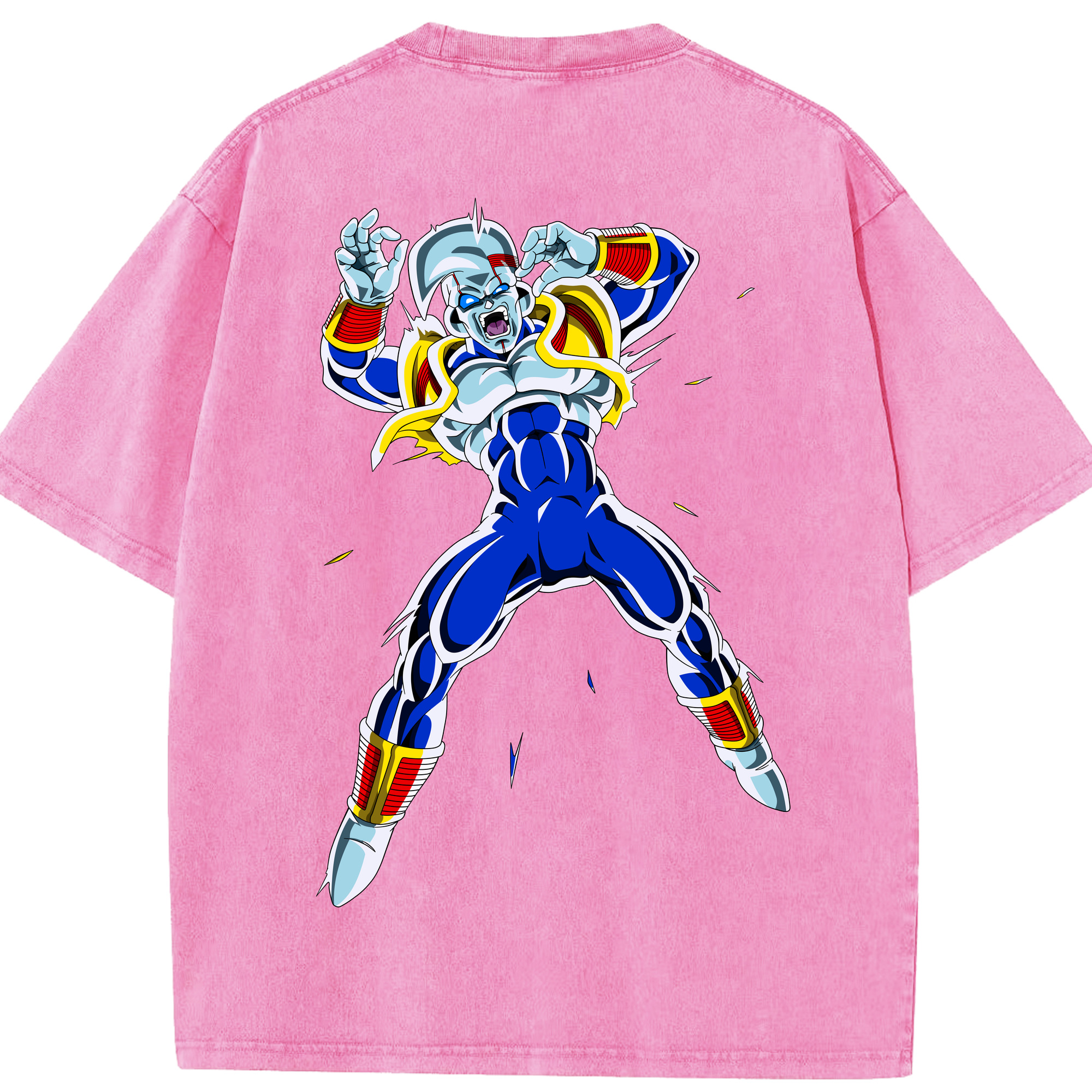 （画像用） ドラゴンボール DRAGON BALL 綿100% ヴィンテージ風 半袖Tシャツ（背面プリント）